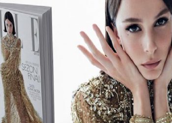 ELLE TÜRKİYE ARALIK / OCAK SAYISININ KAPAK KIZI BÜŞRA DEVELİ!