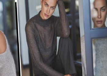 IRINA SHAYK FALCONERI İLE YILBAŞI İÇİN İLHAM VERİYOR